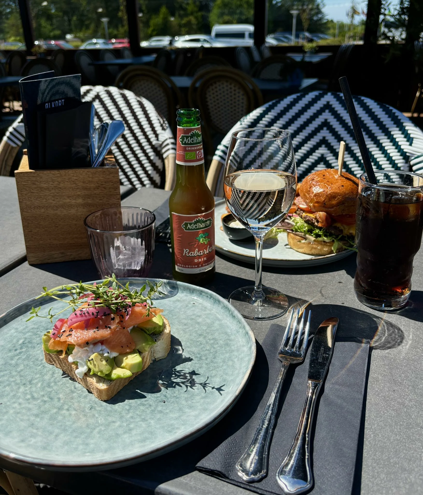 Café-mad nær Blokhus i rolige omgivelser hos Café Jambo
