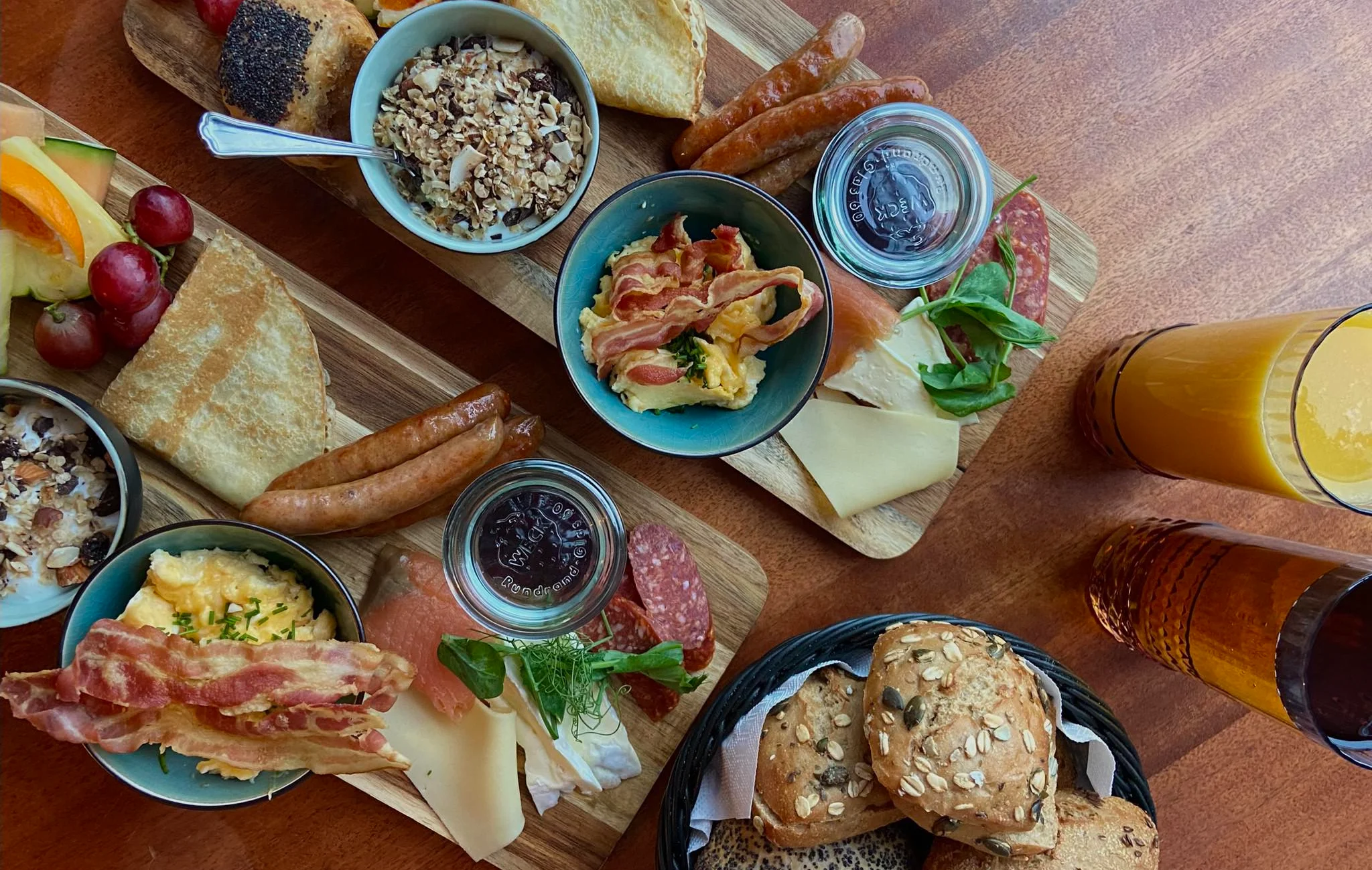Morgenmad til skoleophold ved Blokhus hos Café Jambo